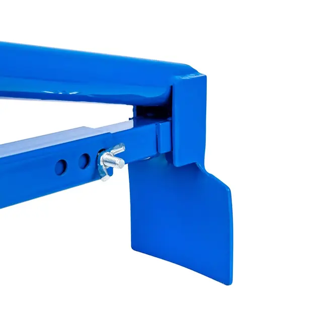 GEKO Verstelbare baksteen- en blokkenklem 40–67 cm, stalen bek en antislip handgreep