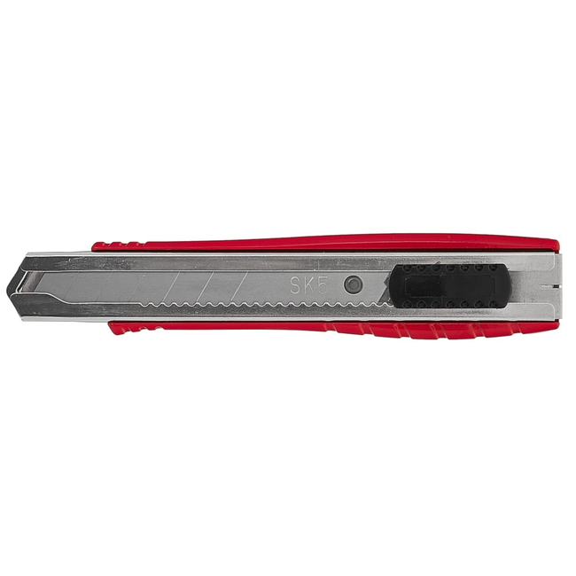 Tvardy Professioneel metalen afbreekmes 18 mm met SK5 mesblad en riemclip, per stuk