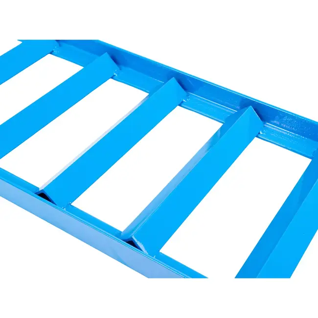 GEKO Set oprijplaat verlengers 80 cm, 26 cm breed, met montagehaak, staal 3 mm