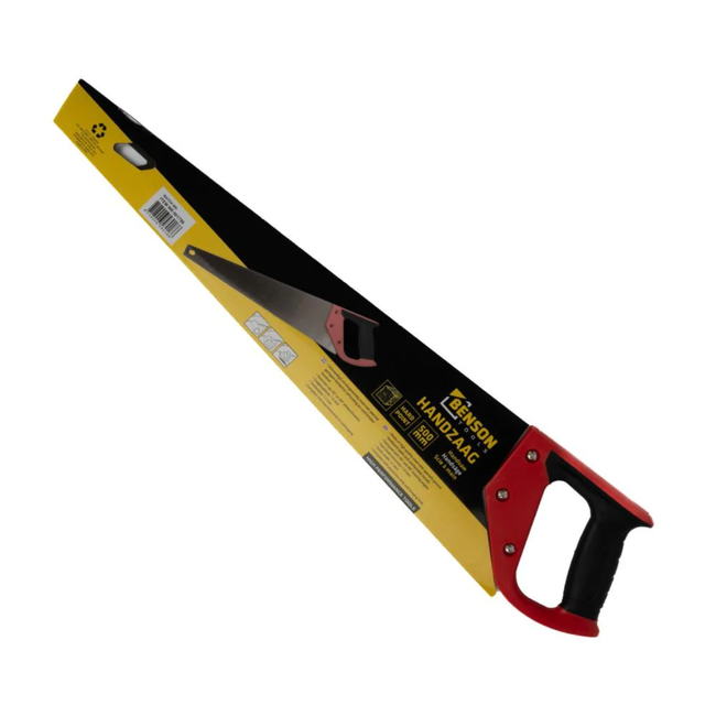 Benson Handzaag - Comfortabel Handvat - Hardpoint Vertanding - 500 mm - Nauwkeurige Zaagsneden