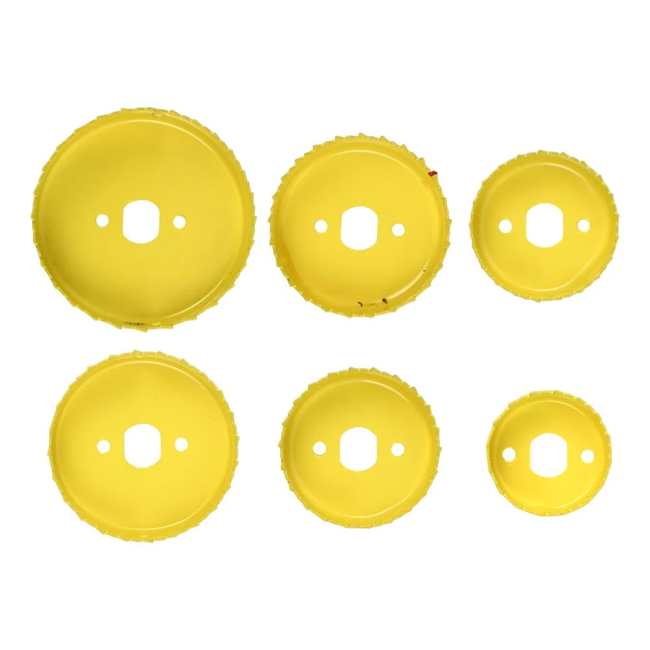 Benson 9-delige gatenzaag set - diverse maten - hout, gasbeton, gipsplaten