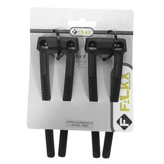 Falkx BE1201A Montage set ringslot - aluminium - zwart