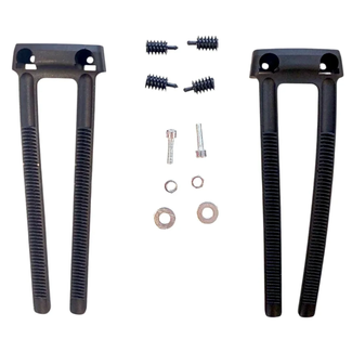 Falkx BE1201A Montage set ringslot - aluminium - zwart - voor fietsgebruik - voor dagelijks fietsgebruik