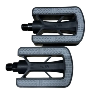 Falkx Fietspedalen 9/16 inch antislip met breed profiel voor dagelijks gebruik op stadsfiets