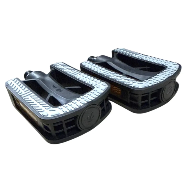 Falkx Fietspedalen 9/16 inch antislip met breed profiel voor dagelijks gebruik op stadsfiets
