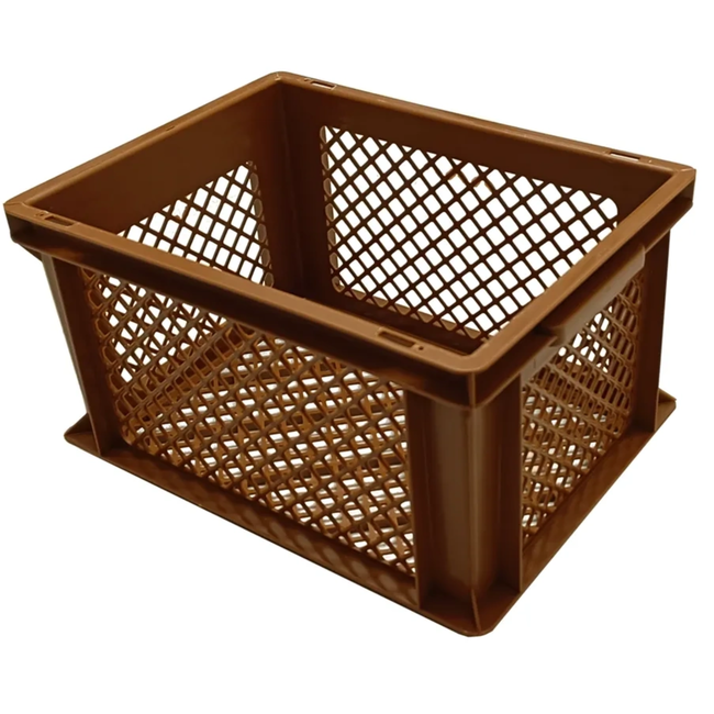 Falkx FG0801D Bruin fietskrat VV - kunststof - 40 cm - 30 cm - bruin - lengte 40cm