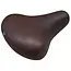 Selle Comfort Cityfiets zadel donkerbruin met foamvulling, inclusief strop