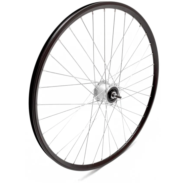Shimano Z Voorwiel naafdynamo+roll 28 alu velg - rvs - 3/8