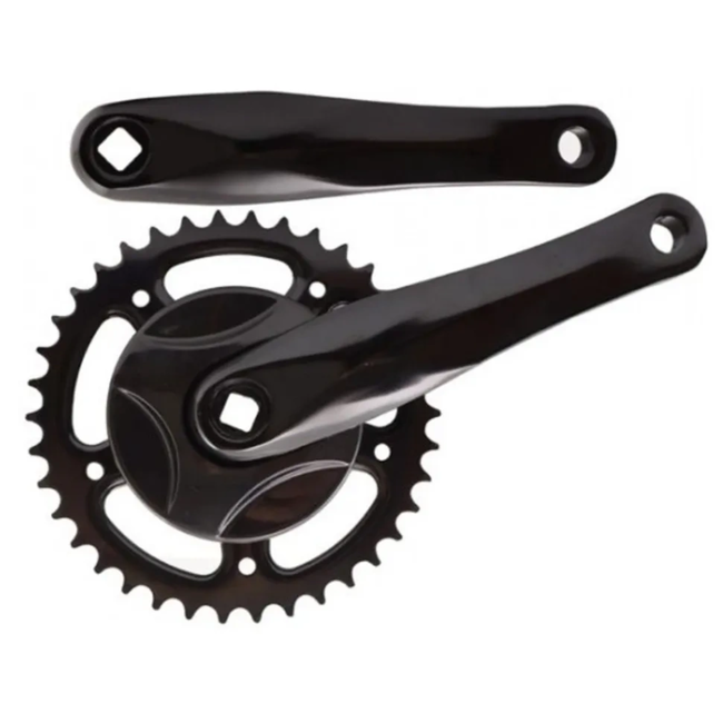 Falkx FB1101C Crankstel alu zwart [p] - aluminium - 170 mm - zwart - aantal 1