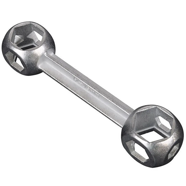 Falkx PB0106A Kopsleutel 10 gat 6-15mm - 15 mm - zilver