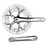 Falkx Race crankstel 52/42T 170 mm aluminium zilver 9-speed