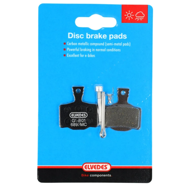 Elvedes QB1207A Remblok MT2-MT8 schijfrem