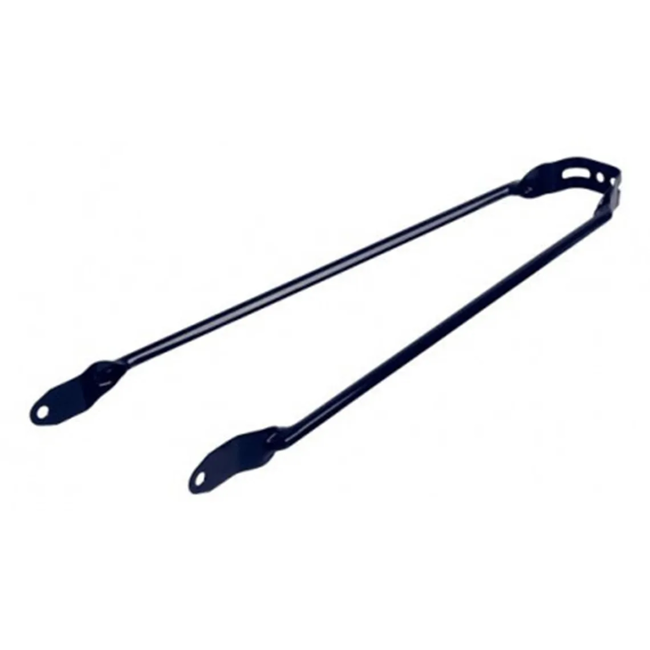 Kalloy BD1104A Stang 6mm mat zwart - 6 mm - zwart