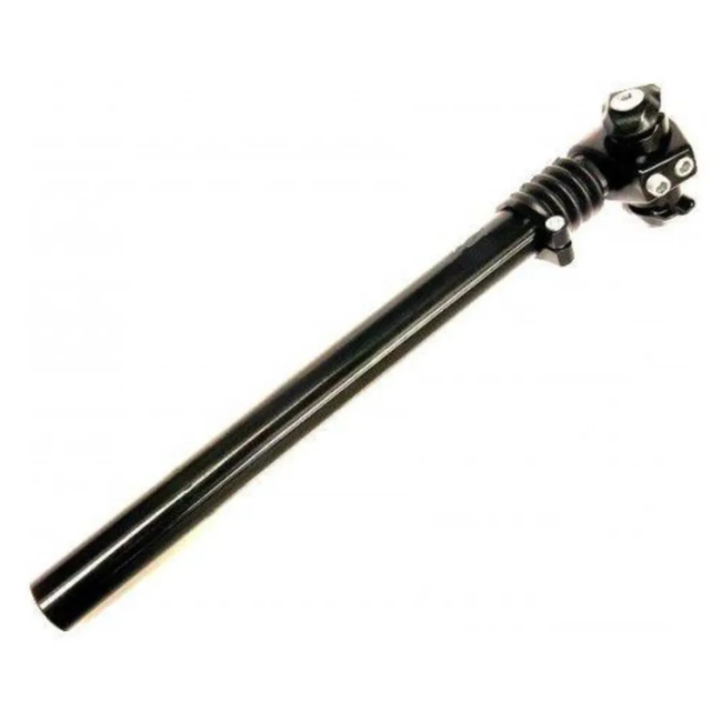 Kalloy FF1802B Zadelpen verend 27.2 zwart