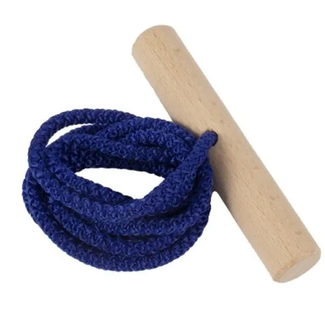 Talen Tools Sledetrekkoord met Houten Handgreep - Perfect voor Winterwandelingen