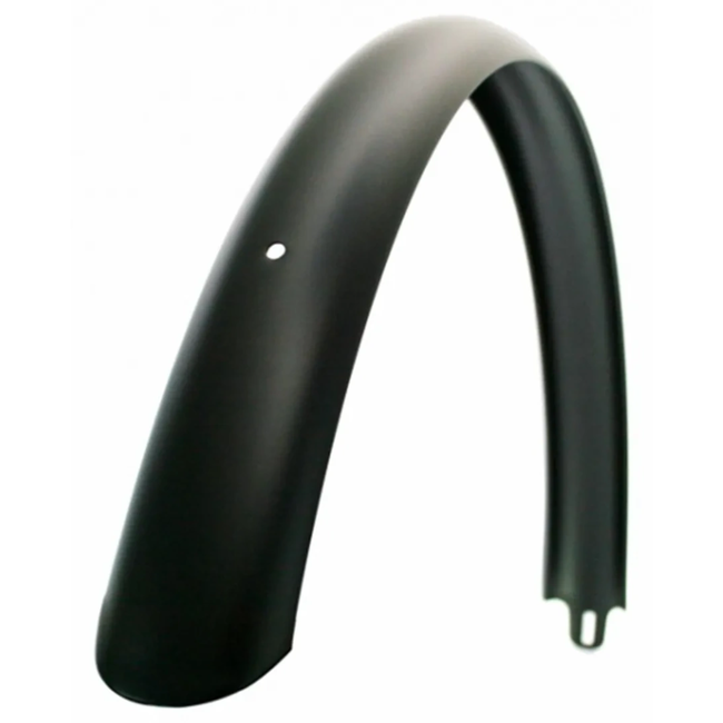 Kalloy QD0502A Spatbord breed achter mat zwart - zwart