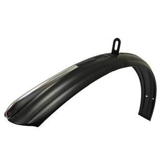 Kalloy FB1002B Spatbord V 28x1 1/2 mat-zwart - 1/2 - zwart