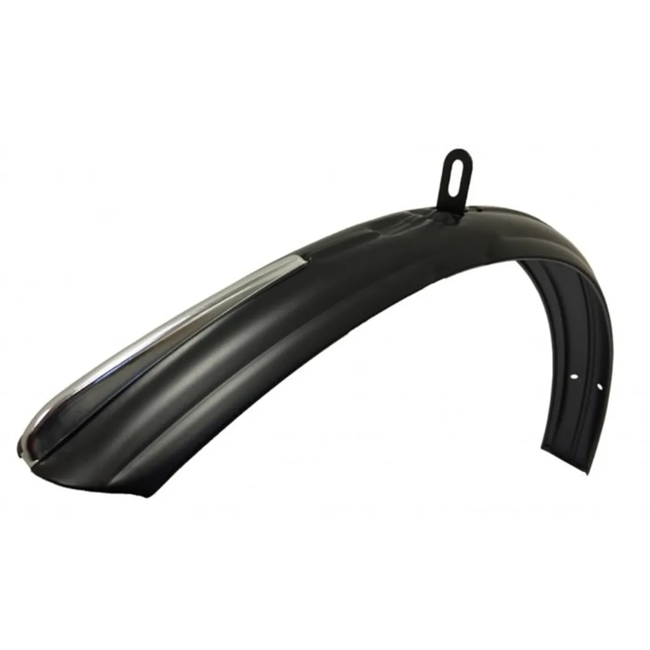 Kalloy FB1002B Spatbord V 28x1 1/2 mat-zwart - 1/2 - zwart