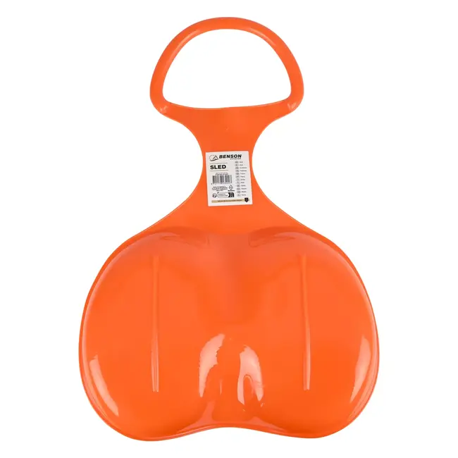 Benson Sneeuwglijmat Kinderglijslee kunststof met handvat - Pannenkoekslee