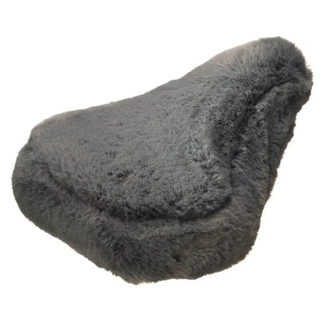 Kalloy FF1002A Zadeldek schapenvacht grijs - grijs - met duidelijke specificaties - geschikt voor meerdere toepassingen