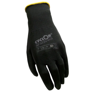 CyclOn Werkhandschoenen maat 10 geel van nylon en PU voor onderhoud en werkzaamheden in de werkplaats