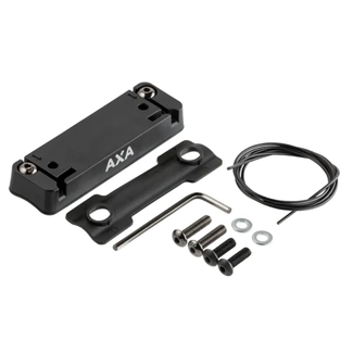 AXA Axa Fix bevestigingsset zwart/zilver voor fietsframe