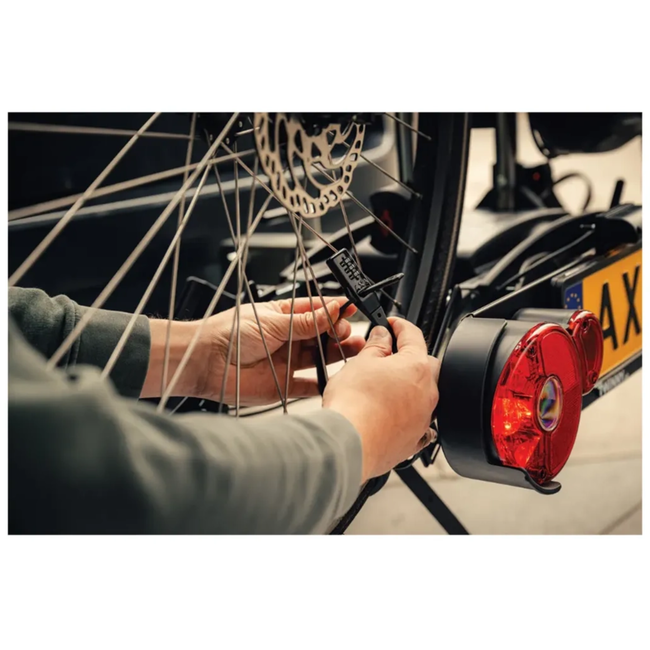 AXA Fietsslot zwart met cijfercode - model Zipper voor gebruik als beveiliging van de fiets