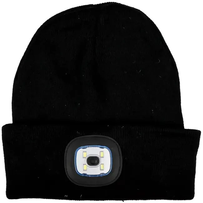 Benson Warme muts met LED-verlichting - Veiligheid en stijl - Mix kleur