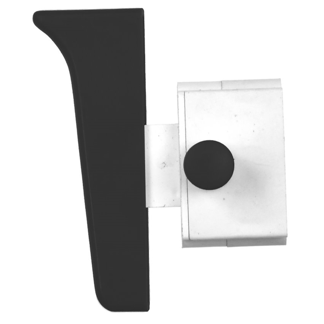 GEKO Schakelaar voor slijpmachine - Vergrendelbaar - 60 mm - Zwart