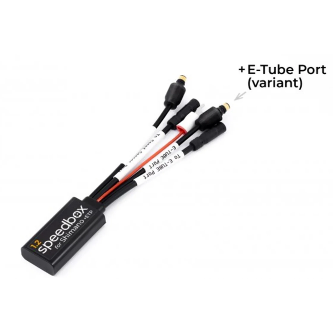 Speedbox E-bike tuning kit Shimano E8000 E7000 E6100 E5000 met E-Tube Port