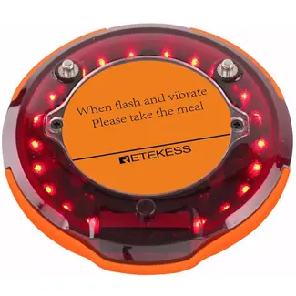 Retekess TD156 Oproeppager met trilling, LED-flits en IP67 bescherming voor professioneel gebruik