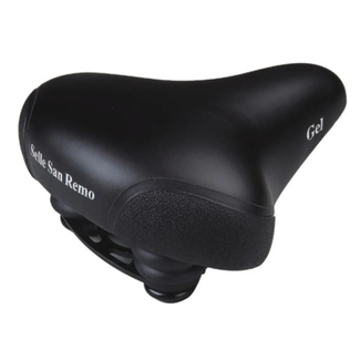 San Remo FC0302D Zadel Citybike Gel VV - zwart