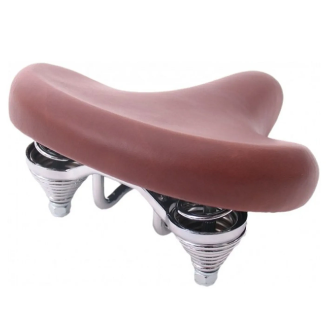 Falkx FB1402C zadel kind transportfiets bruin - bruin