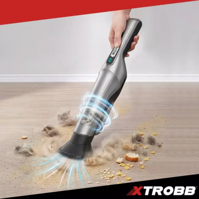 Xtrobb Draadloze handstofzuiger met sterke zuigkracht voor auto en interieur