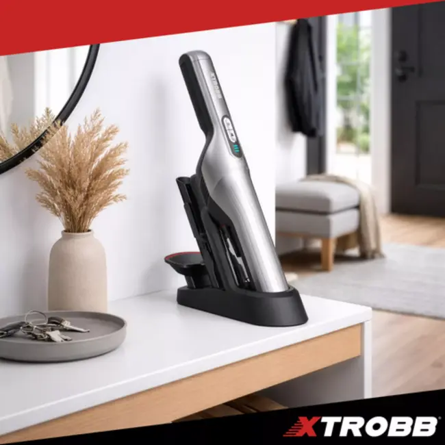 Xtrobb Draadloze handstofzuiger met sterke zuigkracht voor auto en interieur