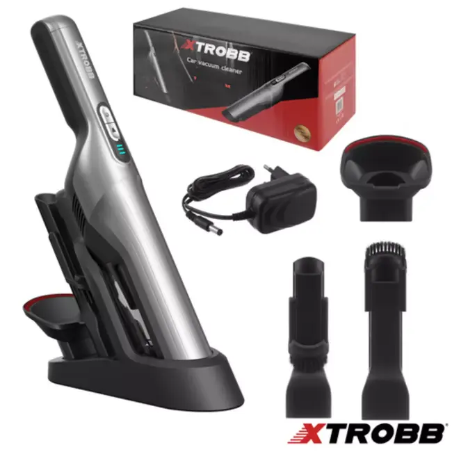 Xtrobb Draadloze handstofzuiger met sterke zuigkracht voor auto en interieur