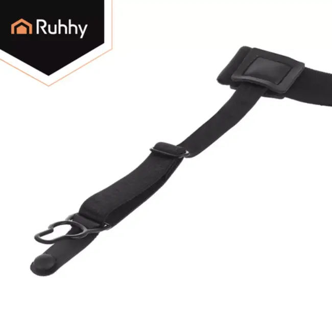 Ruhhy Onzichtbare shirt bretels zwart met verstelbare banden