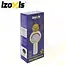 Izoxis Draadloze witte karaoke microfoon voor kinderen met speaker en verlichting