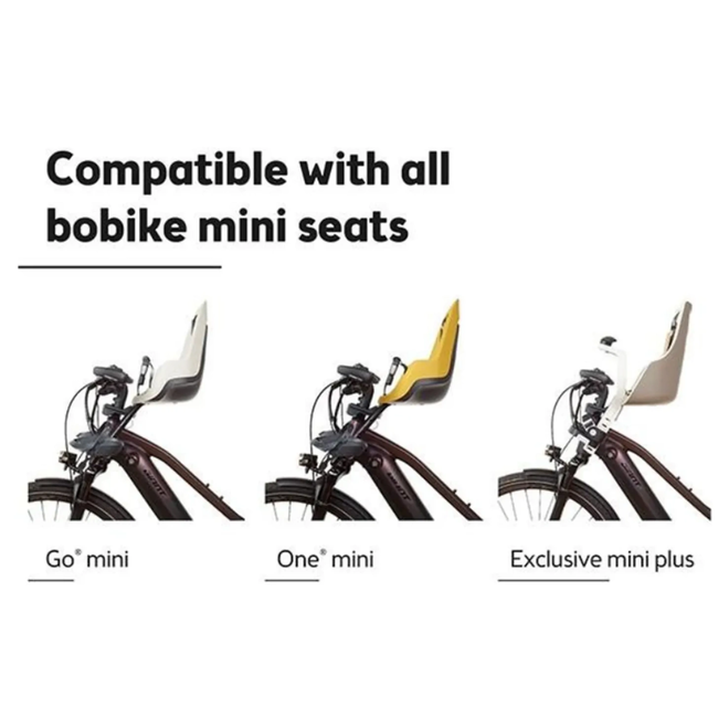 Bobike A-head adapter zwart voor mini voorzitjes op de fiets