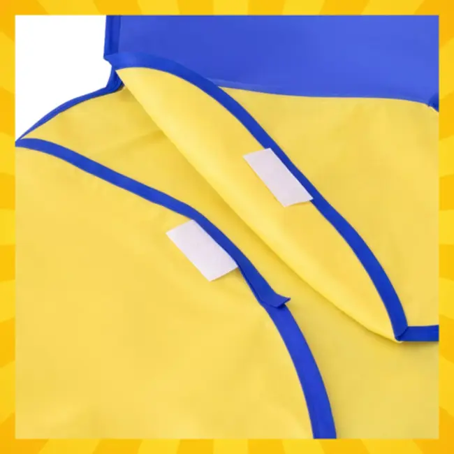 Kruzzel Kinder schort maat M met mouwen en zakken voor knutselen en schilderen