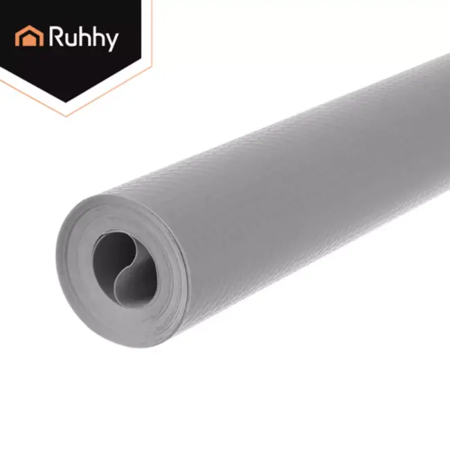 Ruhhy Antislip mat voor lades en kasten 500 x 50 cm grijs