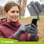 Trizand Warme handschoenen met touchscreen functie en afneembare warmers
