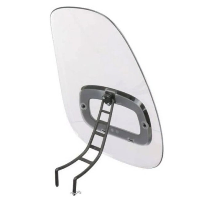 Bobike FF0302C Windscherm Urban Black - transparant