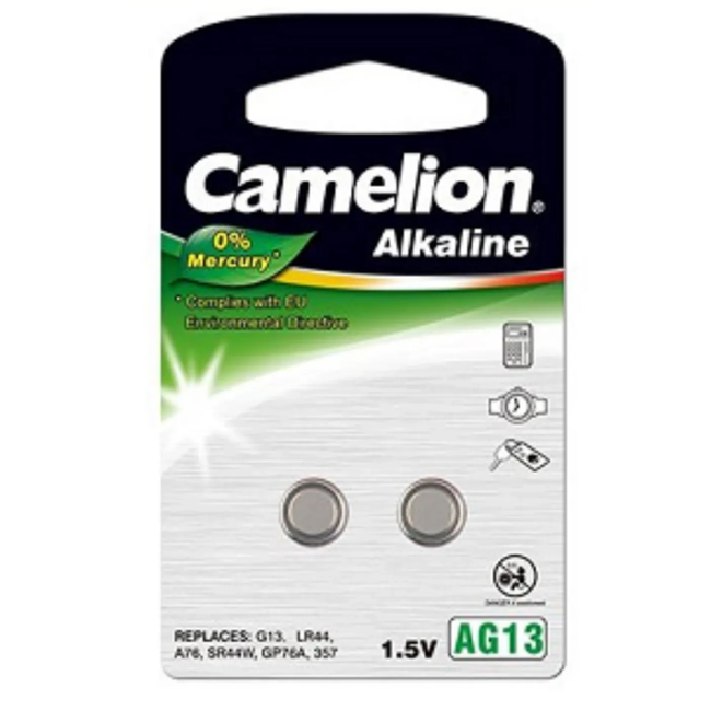 Camelion AG13 Alkaline knoopcel 1.5 V per 2