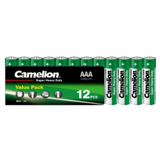 Camelion QA0103A Green zinc per 12 - zink - 12 stuks - voor elektrische klussen - voor montage en aansluiting