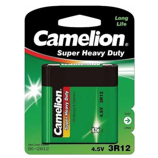 Camelion QA0104A Batterij plat 4.5V 3R12 - 4.5 v - voor elektrische klussen - voor montage en aansluiting