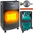 Kaminer Mobiele Gas kachel met gasfles 4200 W tot 60 m2 met drukregelaar en slang