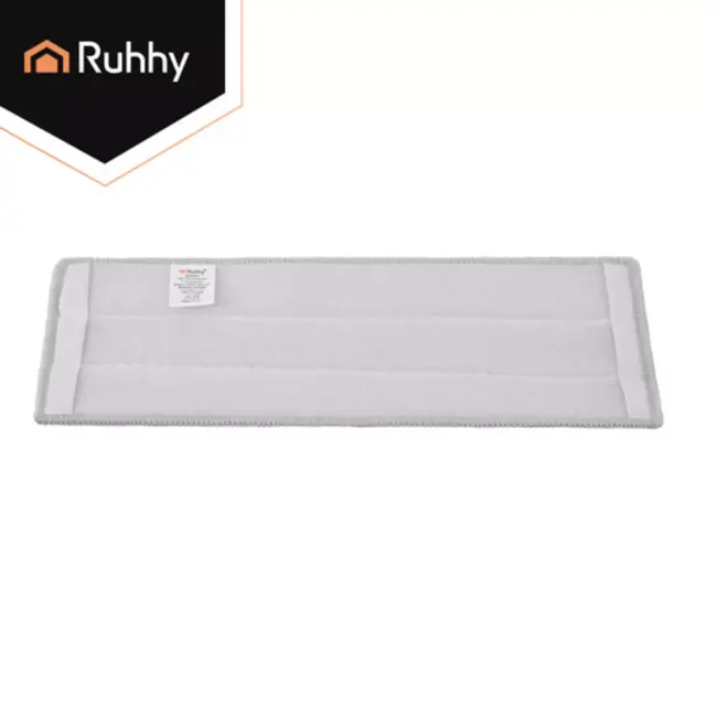 Ruhhy Mophoezen voor platte mop 33 x 12 cm Lange microvezel set van 5 stuks