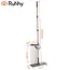 Ruhhy Dubbele emmer mop 8,5 L met wringer en 3 mophoezen voor hygiënisch 360° dweilen