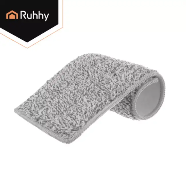 Ruhhy Dubbele emmer mop 8,5 L met wringer en 3 mophoezen voor hygiënisch 360° dweilen